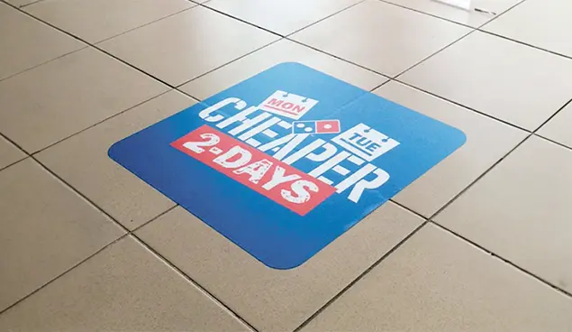 Floor Graphic Film for Store Floor Protection.webp